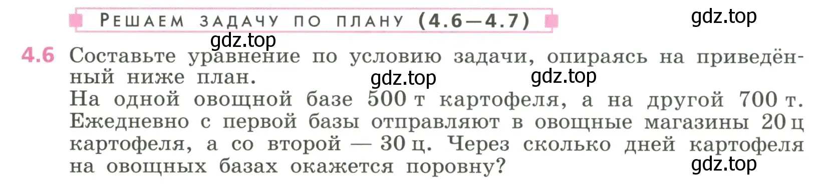 Условие номер 4.6 (страница 90) гдз по алгебре 7 класс Дорофеев, Суворова, учебник