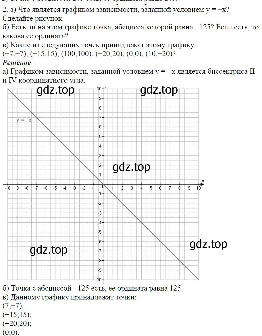 Решение 4. номер 2 (страница 125) гдз по алгебре 7 класс Дорофеев, Суворова, учебник