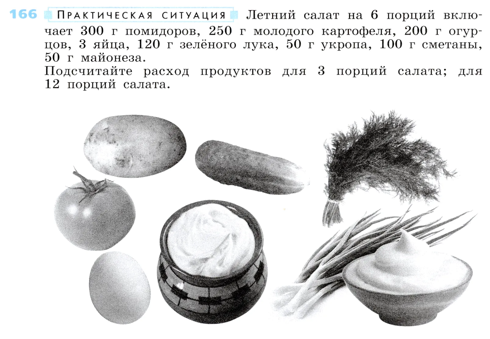 Условие номер 166 (страница 54) гдз по алгебре 7 класс Дорофеев, Суворова, учебник