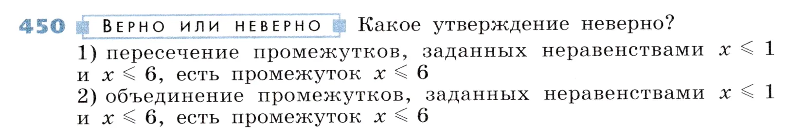 Условие номер 450 (страница 131) гдз по алгебре 7 класс Дорофеев, Суворова, учебник