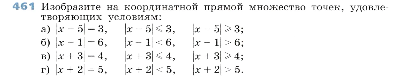 Условие номер 461 (страница 134) гдз по алгебре 7 класс Дорофеев, Суворова, учебник