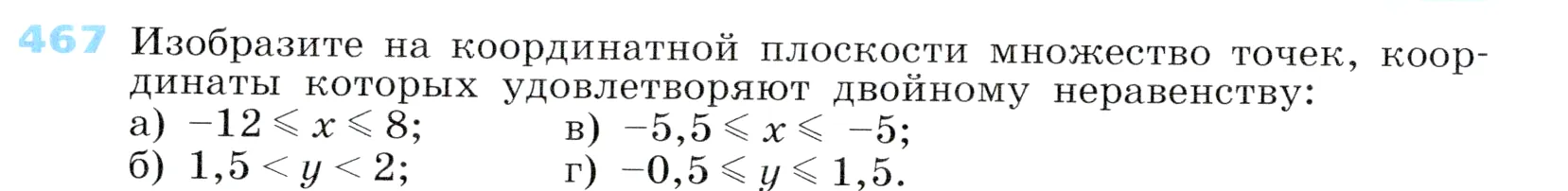 Условие номер 467 (страница 138) гдз по алгебре 7 класс Дорофеев, Суворова, учебник