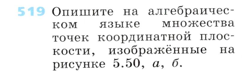 Условие номер 519 (страница 157) гдз по алгебре 7 класс Дорофеев, Суворова, учебник