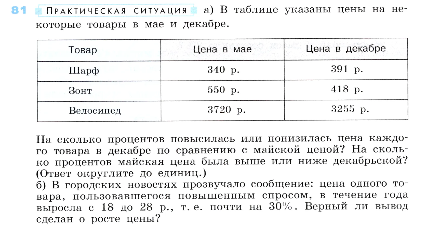 Условие номер 81 (страница 27) гдз по алгебре 7 класс Дорофеев, Суворова, учебник