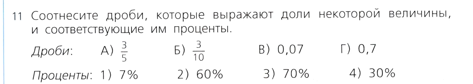 Условие номер 11 (страница 42) гдз по алгебре 7 класс Дорофеев, Суворова, учебник