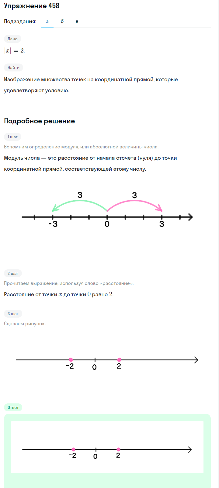 Решение номер 458 (страница 134) гдз по алгебре 7 класс Дорофеев, Суворова, учебник