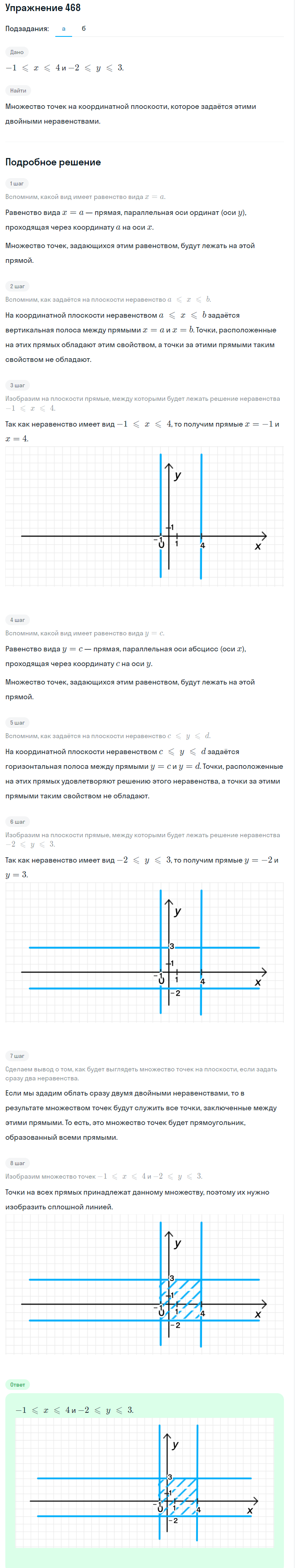 Решение номер 468 (страница 138) гдз по алгебре 7 класс Дорофеев, Суворова, учебник