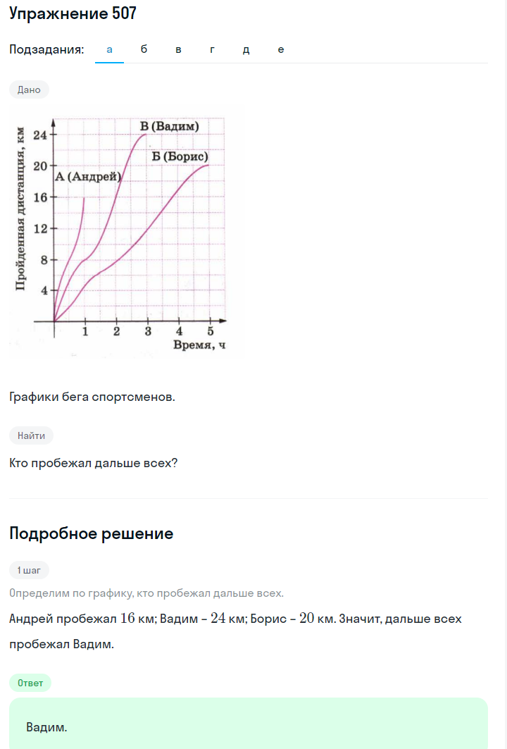 Решение номер 507 (страница 154) гдз по алгебре 7 класс Дорофеев, Суворова, учебник