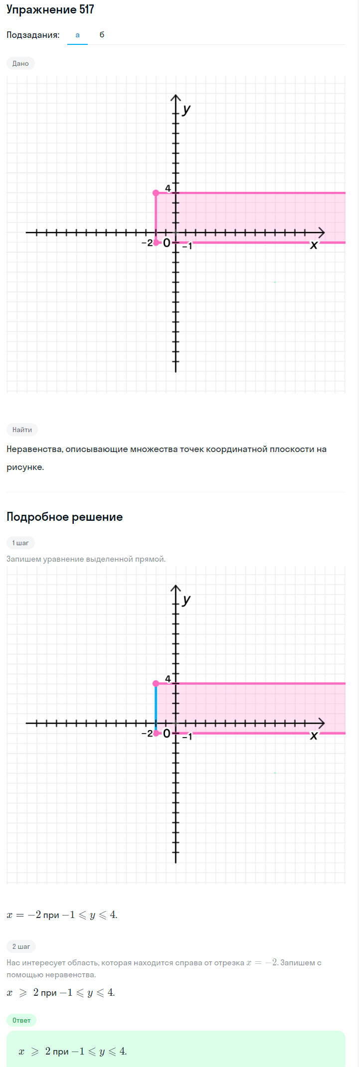 Решение номер 517 (страница 157) гдз по алгебре 7 класс Дорофеев, Суворова, учебник