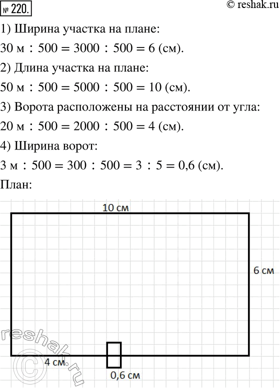 Решение 2. номер 220 (страница 68) гдз по алгебре 7 класс Дорофеев, Суворова, учебник