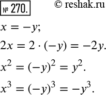 Решение 2. номер 270 (страница 85) гдз по алгебре 7 класс Дорофеев, Суворова, учебник