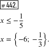 Решение 2. номер 442 (страница 130) гдз по алгебре 7 класс Дорофеев, Суворова, учебник