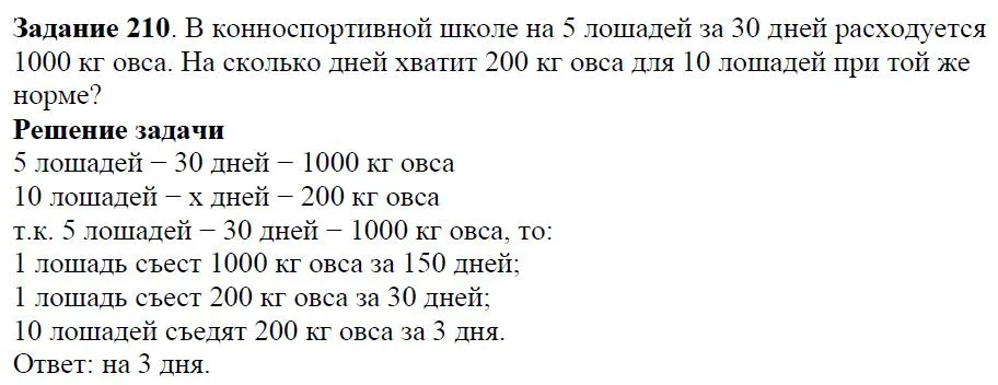 Решение 4. номер 210 (страница 67) гдз по алгебре 7 класс Дорофеев, Суворова, учебник