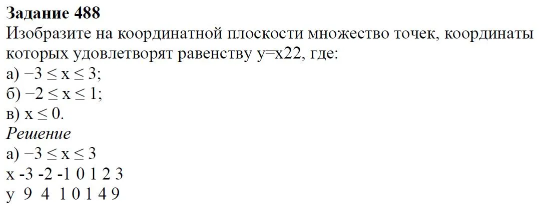 Решение 4. номер 488 (страница 146) гдз по алгебре 7 класс Дорофеев, Суворова, учебник