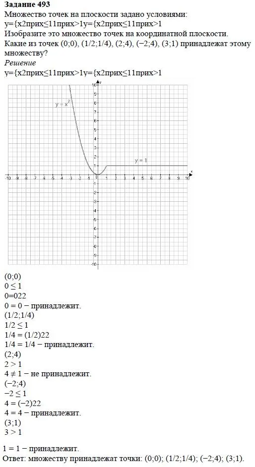 Решение 4. номер 493 (страница 146) гдз по алгебре 7 класс Дорофеев, Суворова, учебник