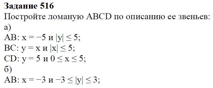 Решение 4. номер 516 (страница 157) гдз по алгебре 7 класс Дорофеев, Суворова, учебник