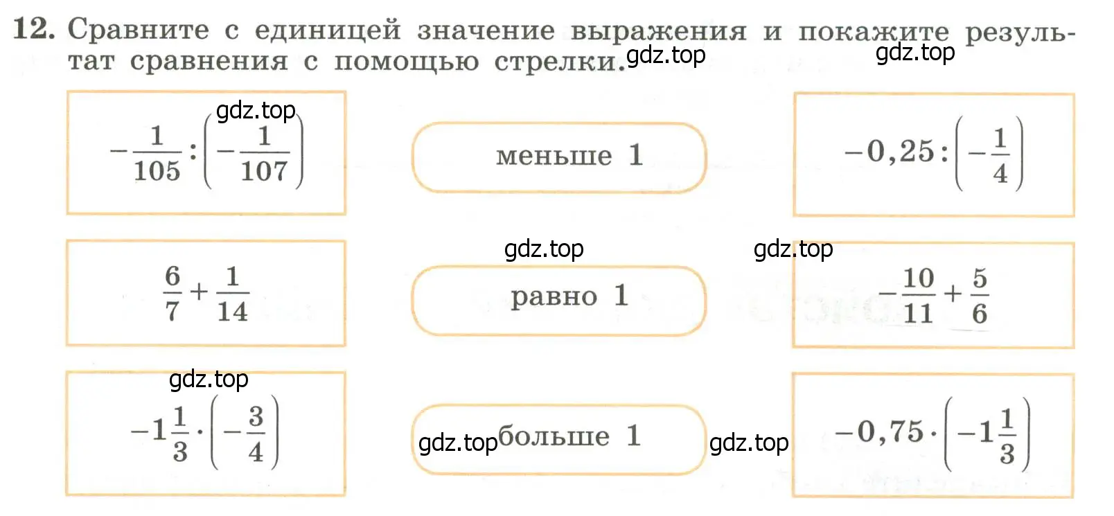 Условие номер 12 (страница 19) гдз по алгебре 7 класс Крайнева, Миндюк, рабочая тетрадь 1 часть