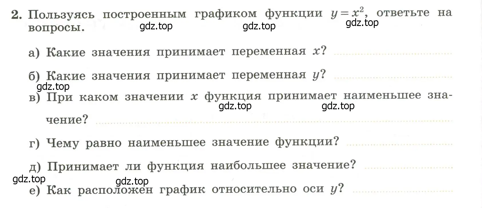 Условие номер 2 (страница 90) гдз по алгебре 7 класс Крайнева, Миндюк, рабочая тетрадь 1 часть