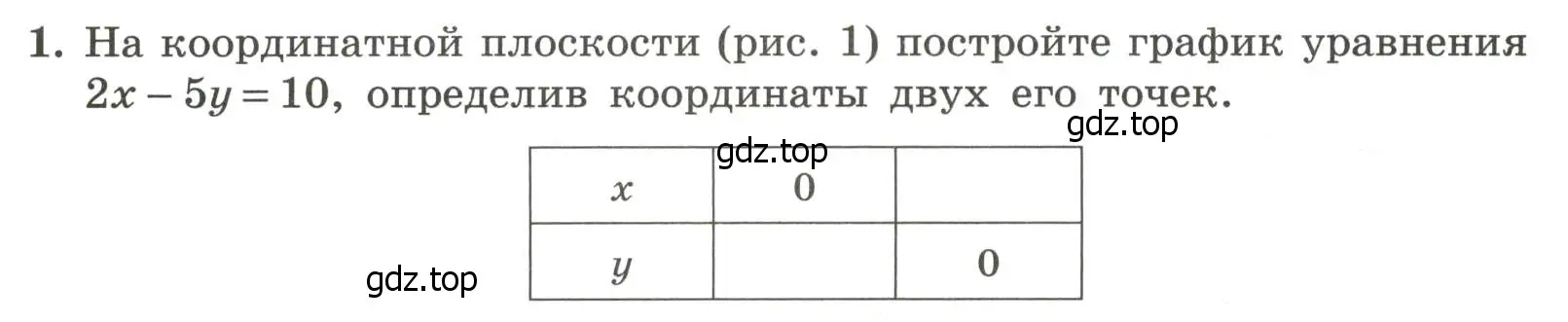 Условие номер 1 (страница 78) гдз по алгебре 7 класс Крайнева, Миндюк, рабочая тетрадь 2 часть