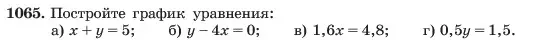 Условие номер 1065 (страница 208) гдз по алгебре 7 класс Макарычев, Миндюк, учебник