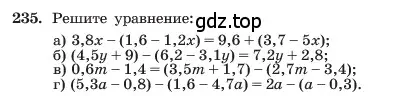 Условие номер 235 (страница 49) гдз по алгебре 7 класс Макарычев, Миндюк, учебник