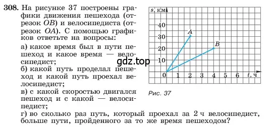 Условие номер 308 (страница 73) гдз по алгебре 7 класс Макарычев, Миндюк, учебник