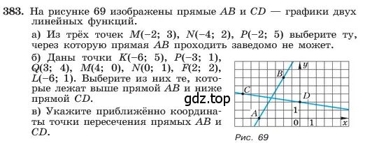 Условие номер 383 (страница 93) гдз по алгебре 7 класс Макарычев, Миндюк, учебник