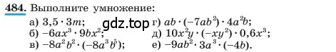 Условие номер 484 (страница 113) гдз по алгебре 7 класс Макарычев, Миндюк, учебник