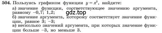 Условие номер 504 (страница 119) гдз по алгебре 7 класс Макарычев, Миндюк, учебник