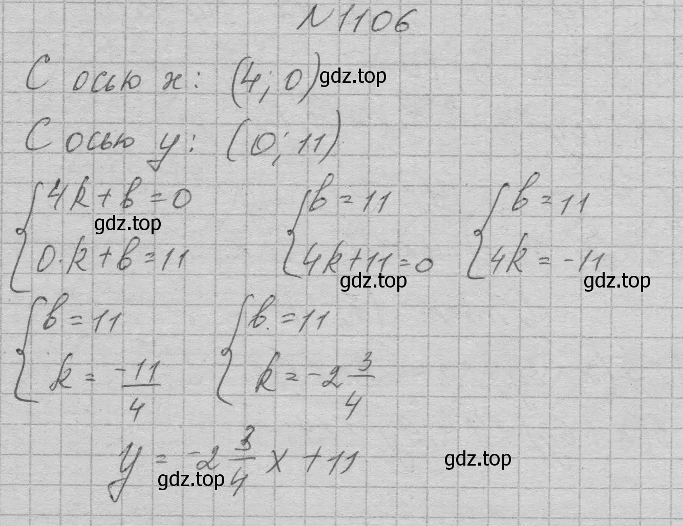 Решение номер 1106 (страница 220) гдз по алгебре 7 класс Макарычев, Миндюк, учебник