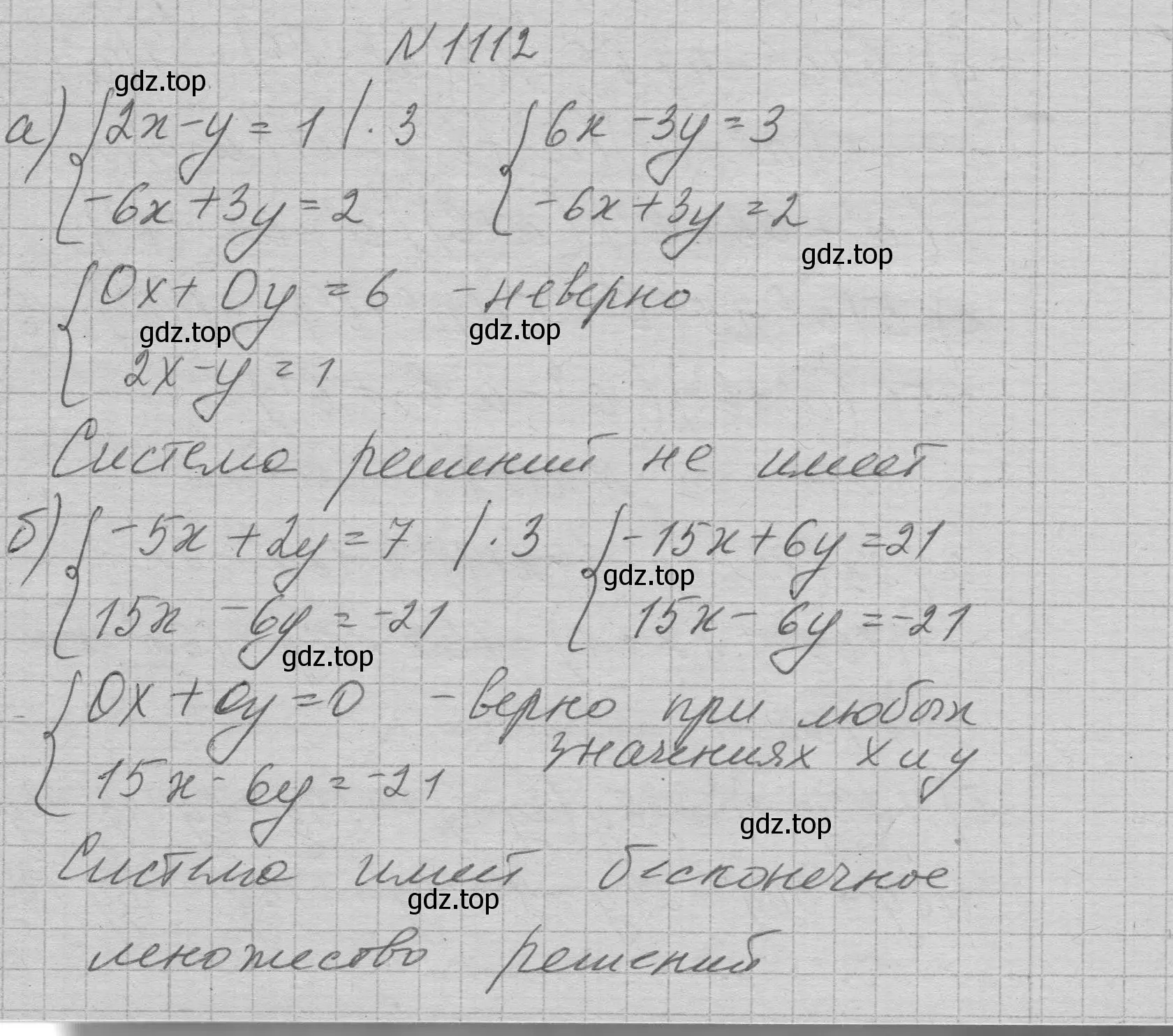 Решение номер 1112 (страница 221) гдз по алгебре 7 класс Макарычев, Миндюк, учебник