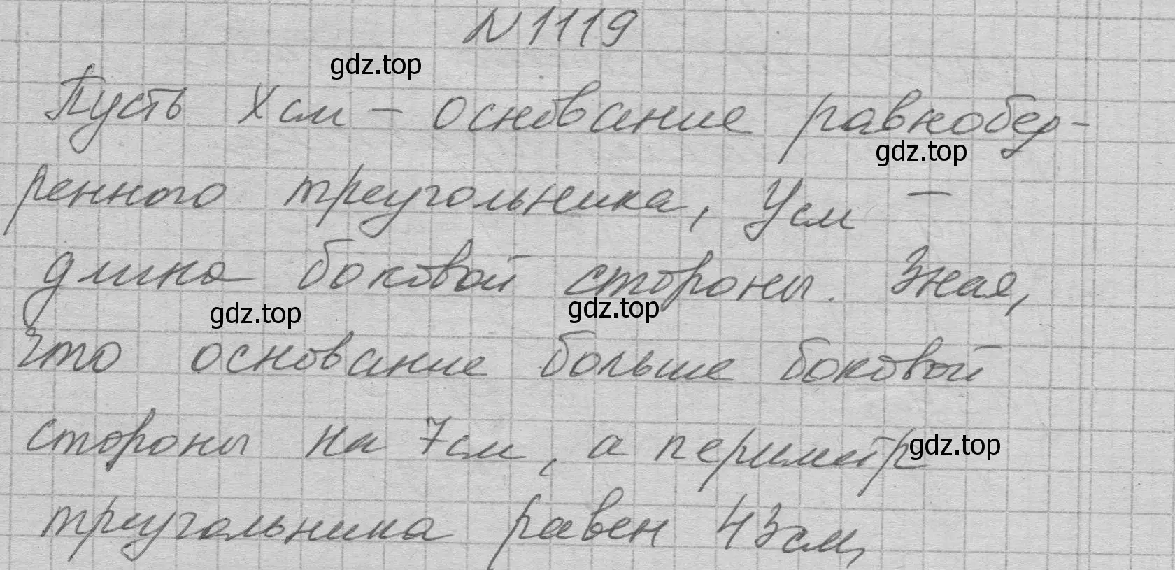 Решение номер 1119 (страница 223) гдз по алгебре 7 класс Макарычев, Миндюк, учебник