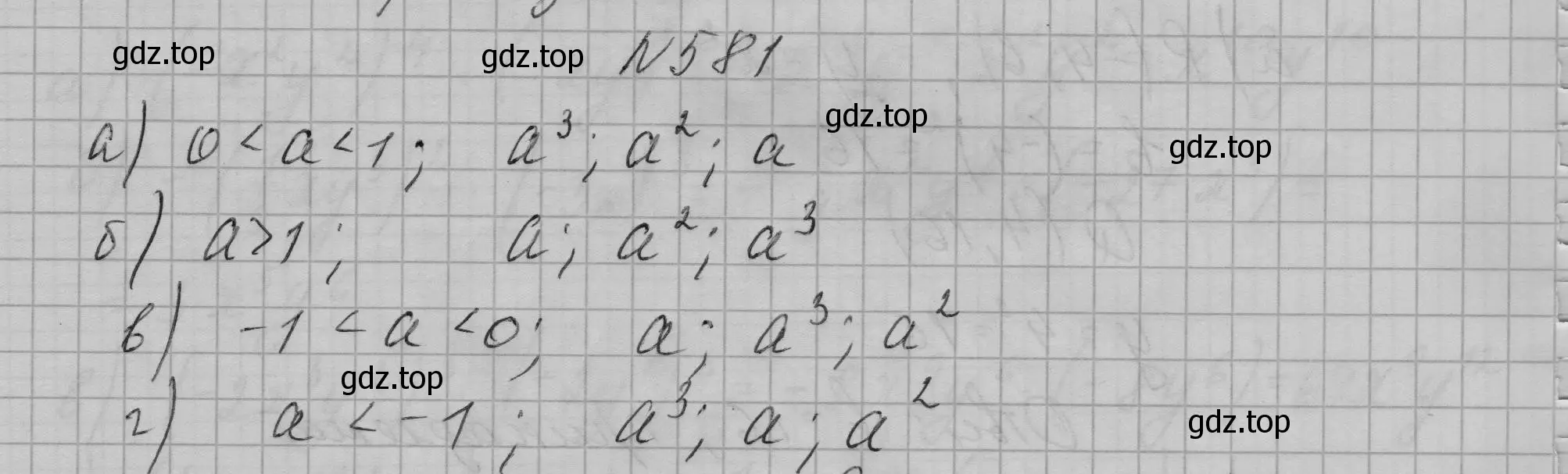 Решение номер 581 (страница 128) гдз по алгебре 7 класс Макарычев, Миндюк, учебник