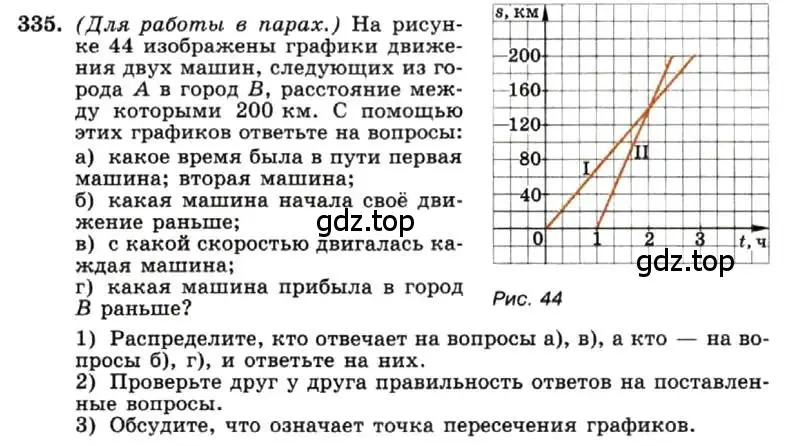 Условие номер 335 (страница 83) гдз по алгебре 7 класс Макарычев, Миндюк, учебник