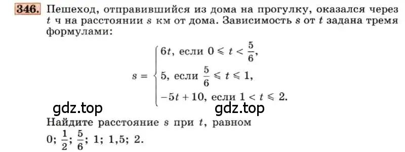 Условие номер 346 (страница 88) гдз по алгебре 7 класс Макарычев, Миндюк, учебник