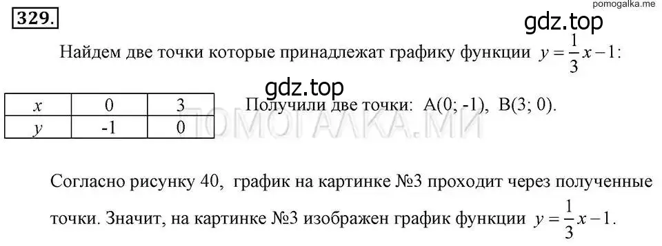 Решение 2. номер 329 (страница 81) гдз по алгебре 7 класс Макарычев, Миндюк, учебник