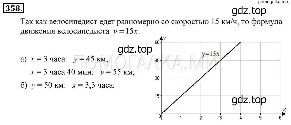 Решение 2. номер 358 (страница 90) гдз по алгебре 7 класс Макарычев, Миндюк, учебник