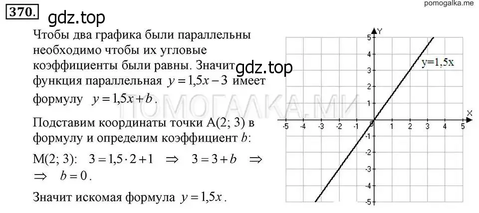 Решение 2. номер 370 (страница 92) гдз по алгебре 7 класс Макарычев, Миндюк, учебник