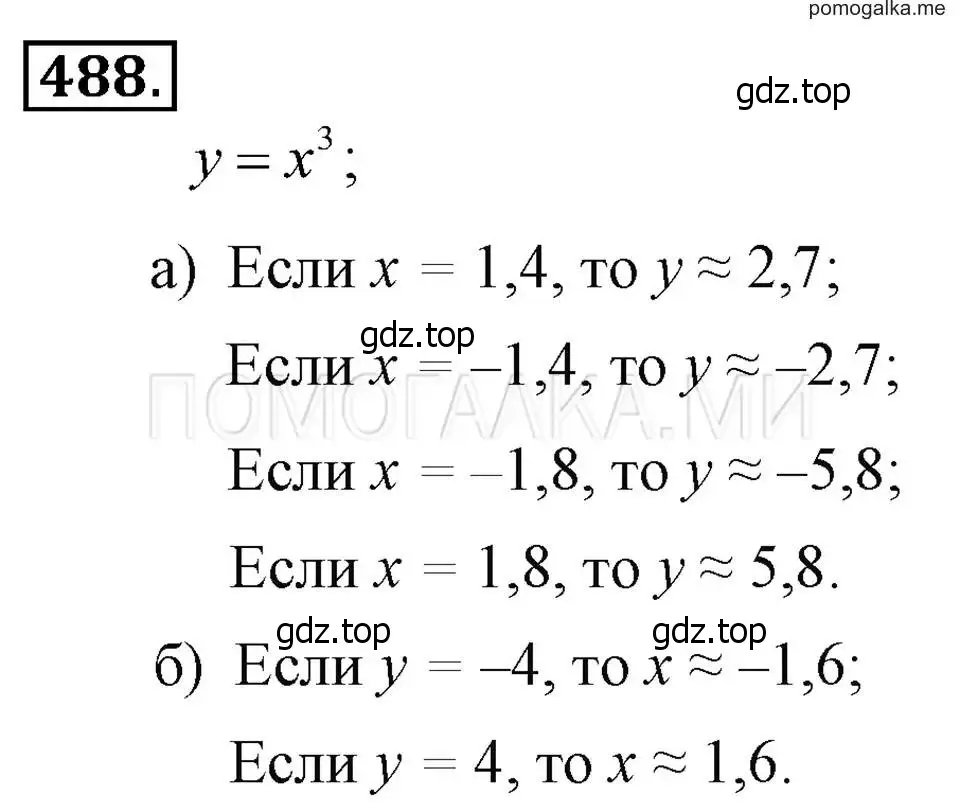 Решение 2. номер 488 (страница 117) гдз по алгебре 7 класс Макарычев, Миндюк, учебник