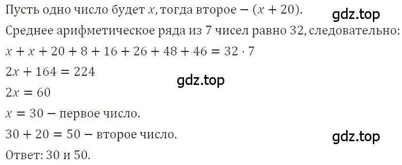 Решение 4. номер 256 (страница 54) гдз по алгебре 7 класс Макарычев, Миндюк, учебник