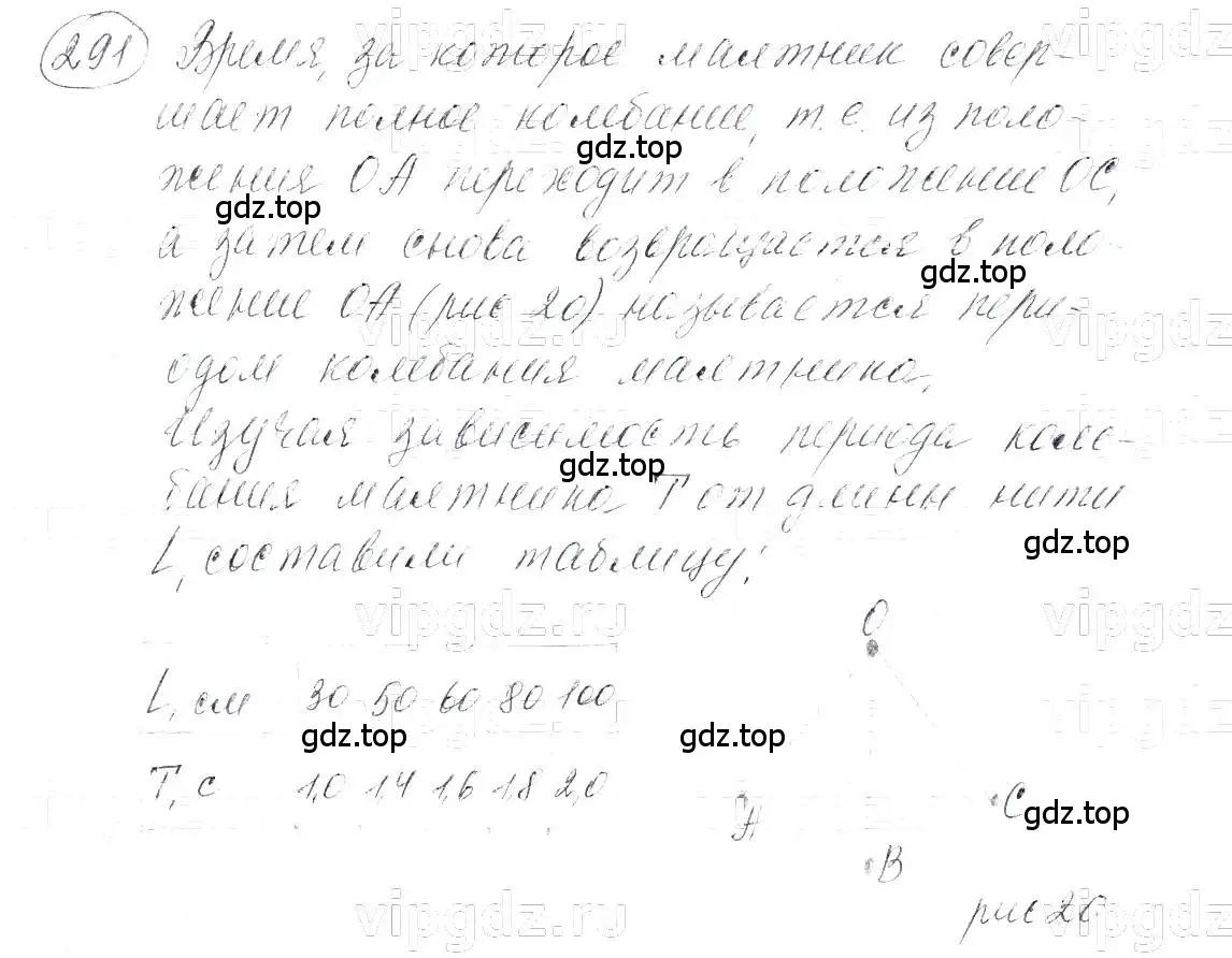 Решение 5. номер 291 (страница 67) гдз по алгебре 7 класс Макарычев, Миндюк, учебник