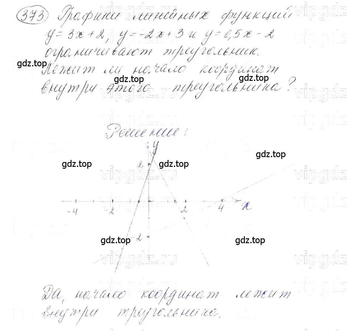 Решение 5. номер 373 (страница 92) гдз по алгебре 7 класс Макарычев, Миндюк, учебник