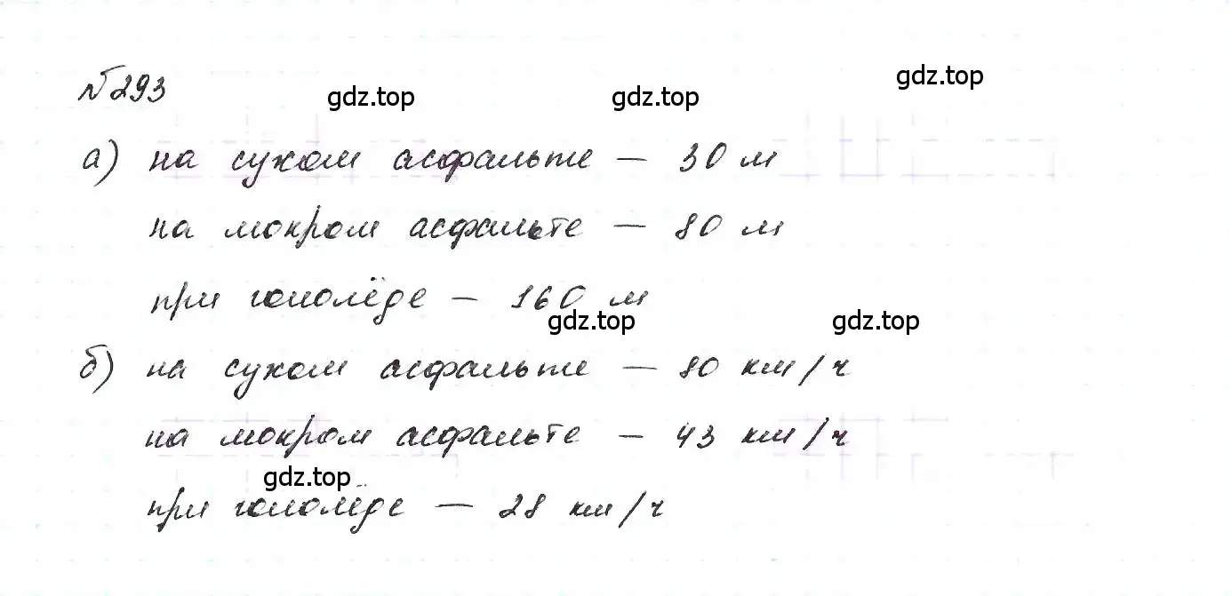 Решение 6. номер 293 (страница 68) гдз по алгебре 7 класс Макарычев, Миндюк, учебник