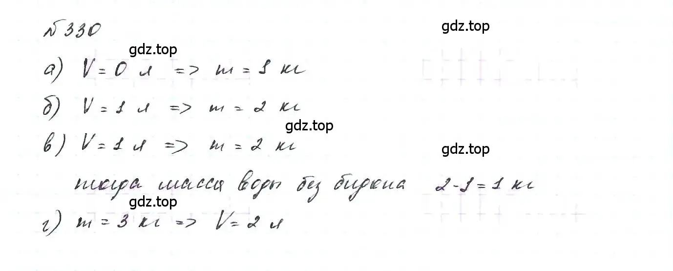Решение 6. номер 330 (страница 81) гдз по алгебре 7 класс Макарычев, Миндюк, учебник