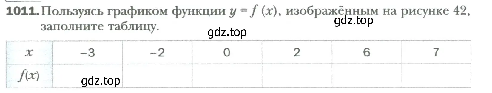 Условие номер 1011 (страница 185) гдз по алгебре 7 класс Мерзляк, Полонский, учебник