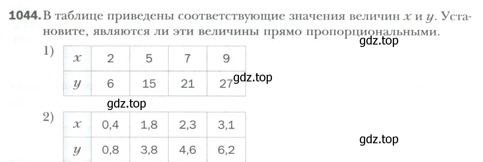 Условие номер 1044 (страница 193) гдз по алгебре 7 класс Мерзляк, Полонский, учебник