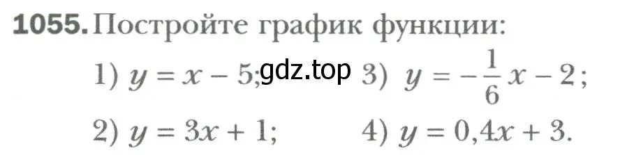 Условие номер 1055 (страница 199) гдз по алгебре 7 класс Мерзляк, Полонский, учебник