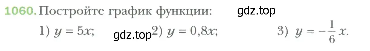 Условие номер 1060 (страница 199) гдз по алгебре 7 класс Мерзляк, Полонский, учебник