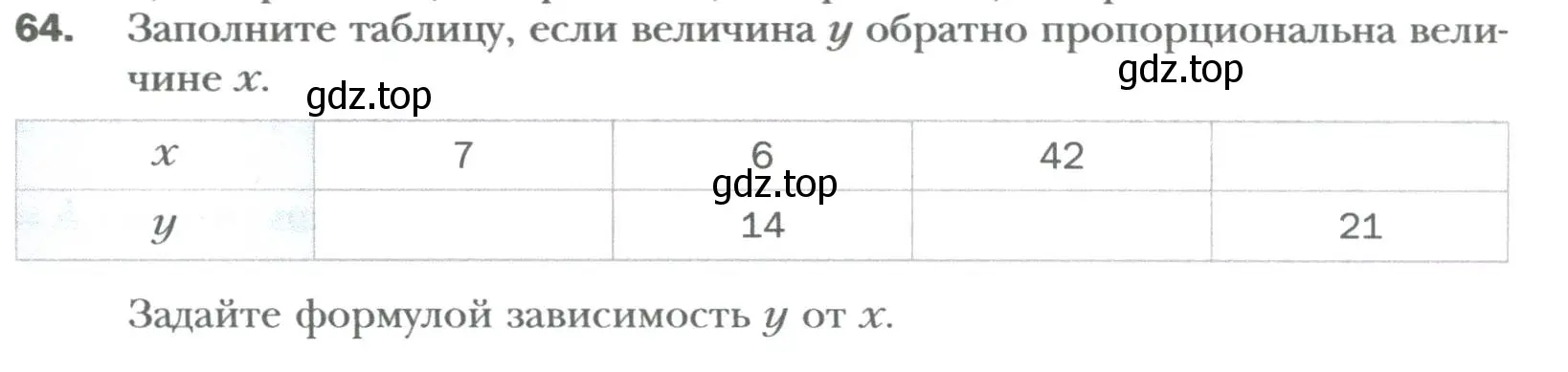 Условие номер 64 (страница 11) гдз по алгебре 7 класс Мерзляк, Полонский, учебник