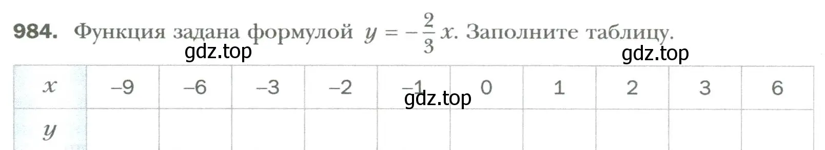 Условие номер 984 (страница 178) гдз по алгебре 7 класс Мерзляк, Полонский, учебник